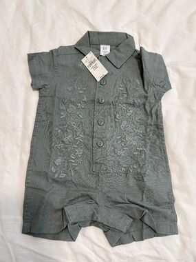 NWT Baby Gap Embroidered One Piece
